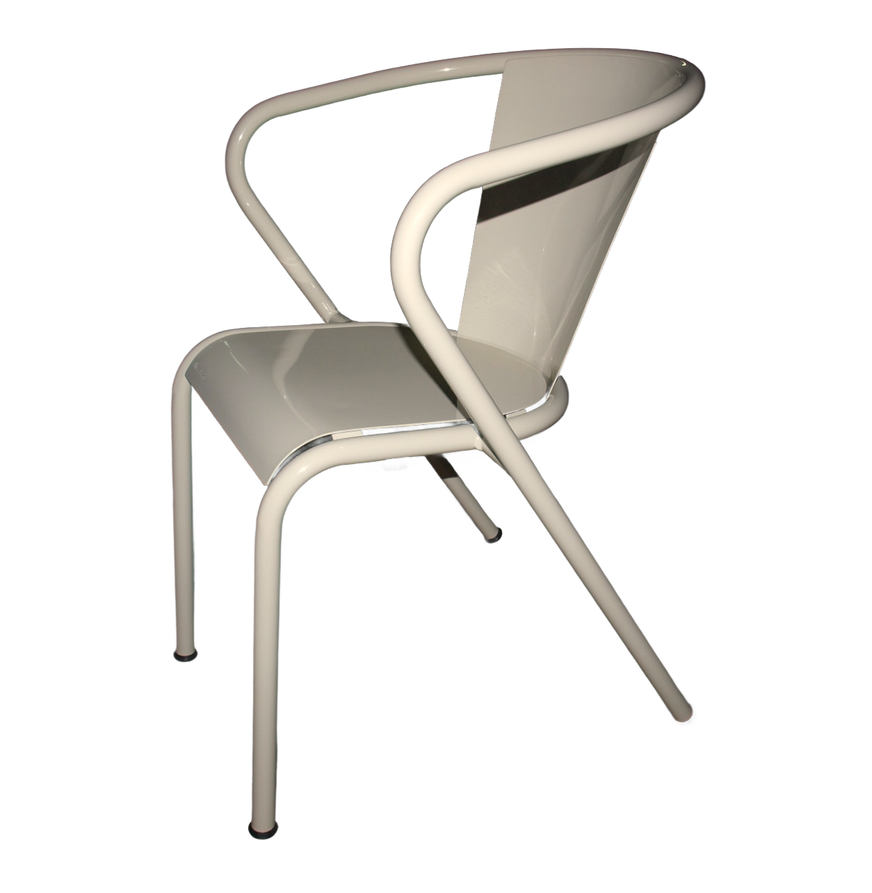 Original "Goncalo" Chair Metal Oyster White
