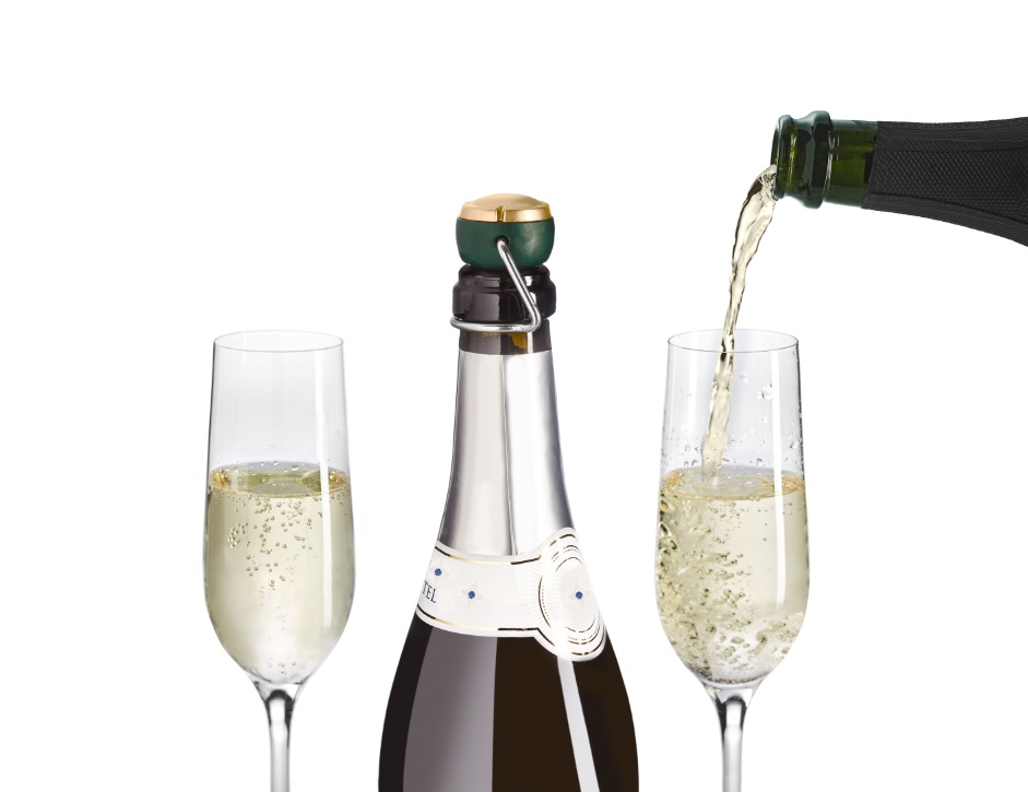 Corky 2.0 - Champagnestopper Grön