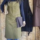 Förkläde Leo Kitchen Kaki 70x90