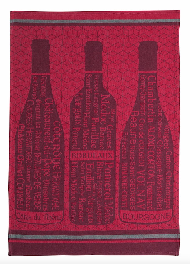 Kitchen Towel Bouteilles de Vin