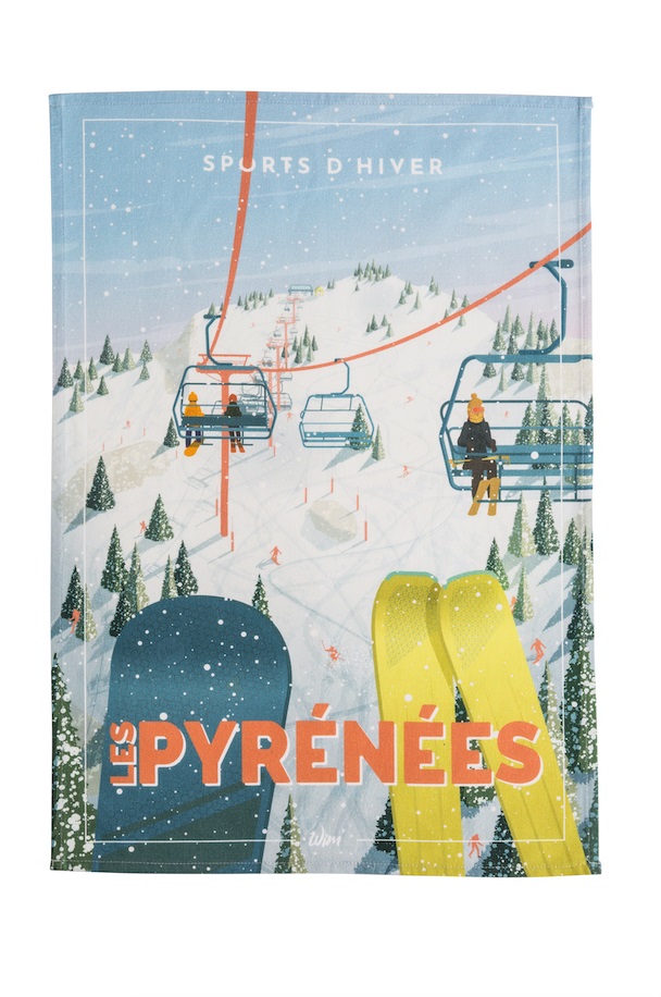Kökshandduk Les Pyrénées