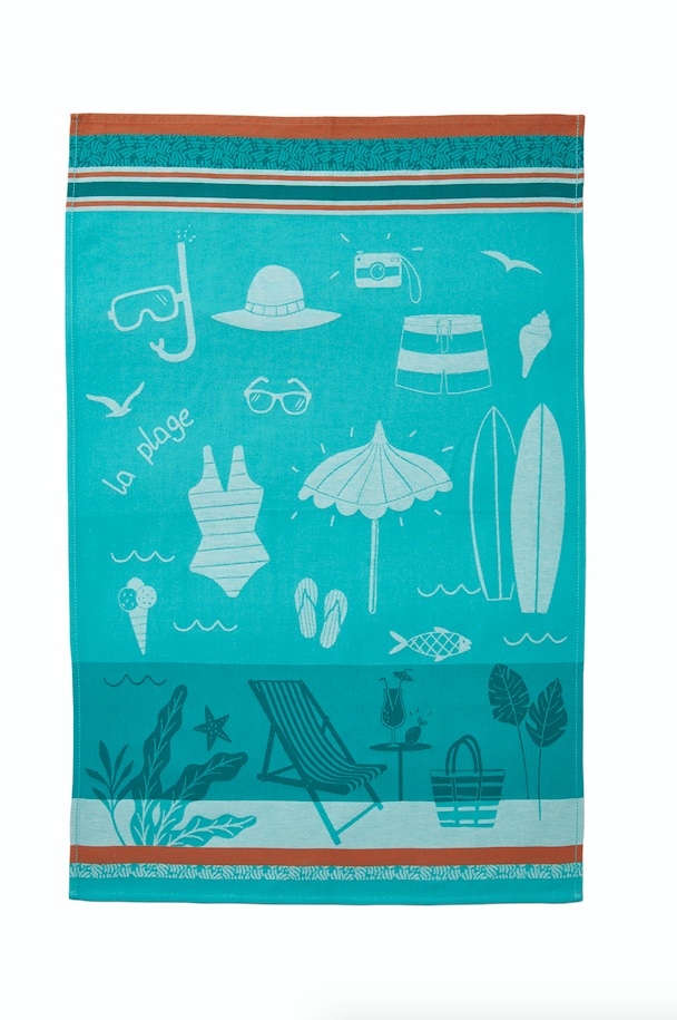 Kitchen Towel A la Plage