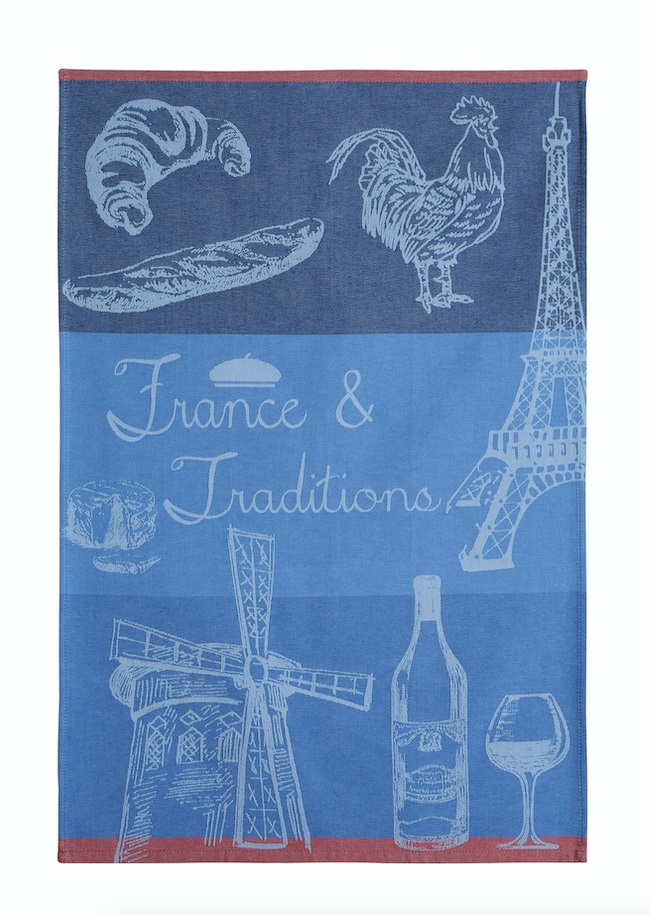 Kitchen Towel France et Tradition Bleu