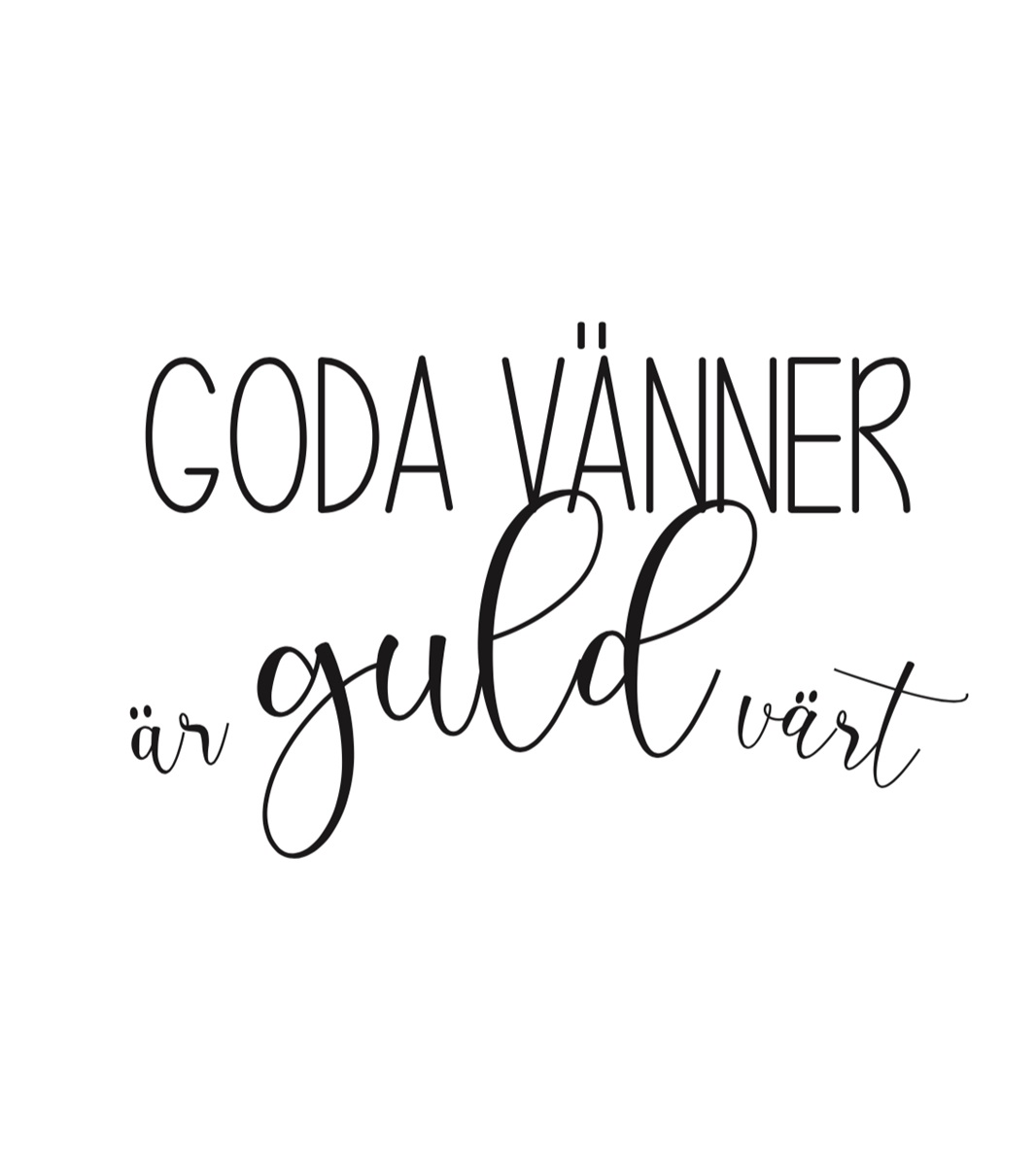 Disktrasa Goda Vänner 10-pack