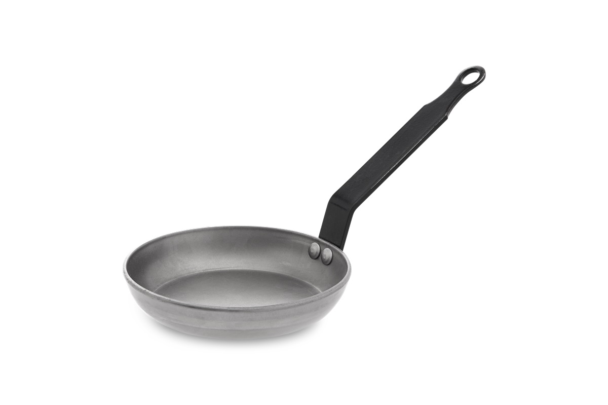 Kolstålspanna Blinis 12 cm