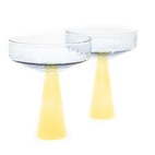 Claude Coupe Light Blue/Yellow 2-pack