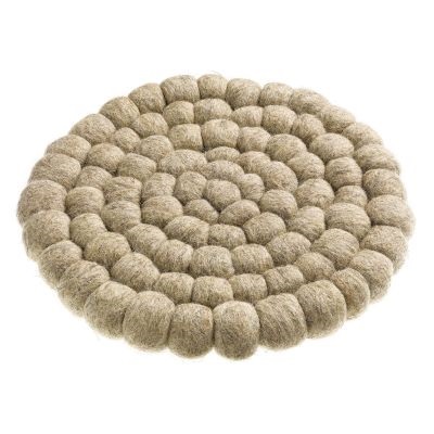 Grytunderlägg Brian Recycled Naturel Ø 20