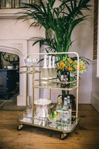 Drinkvagn Lanesborough Guld