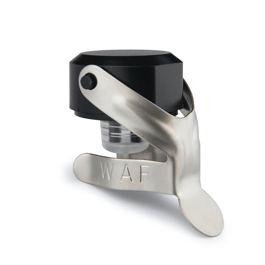 Champagne stopper Svart/Nickel