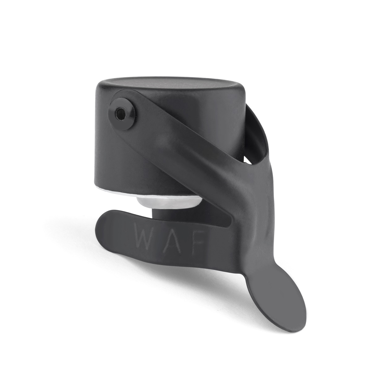 Champagne stopper Matt Svart