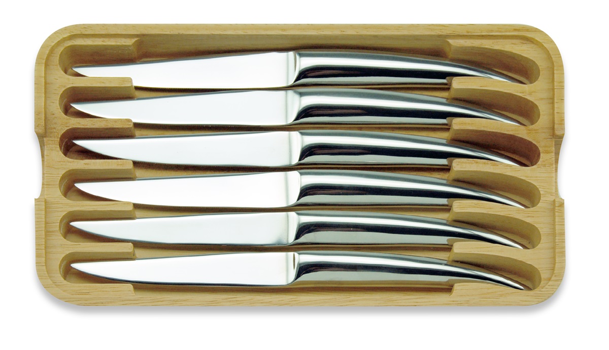 Heritage Laguiole 6 steak knives SS