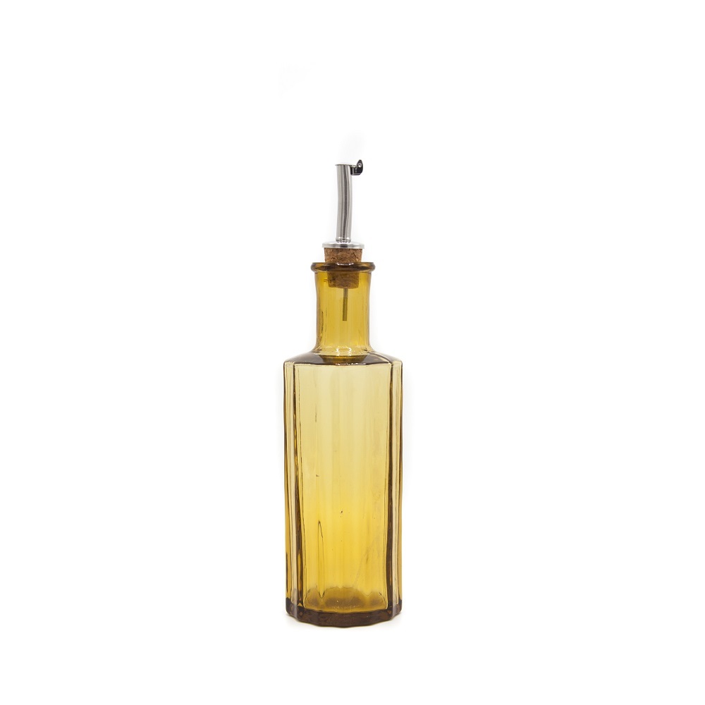 Reed Oil Bottle, Amber