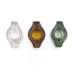 Tea Light Holder, Infinite Round, clear