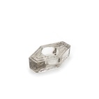 Tea Light Holder, Infinite Hexagon, clear