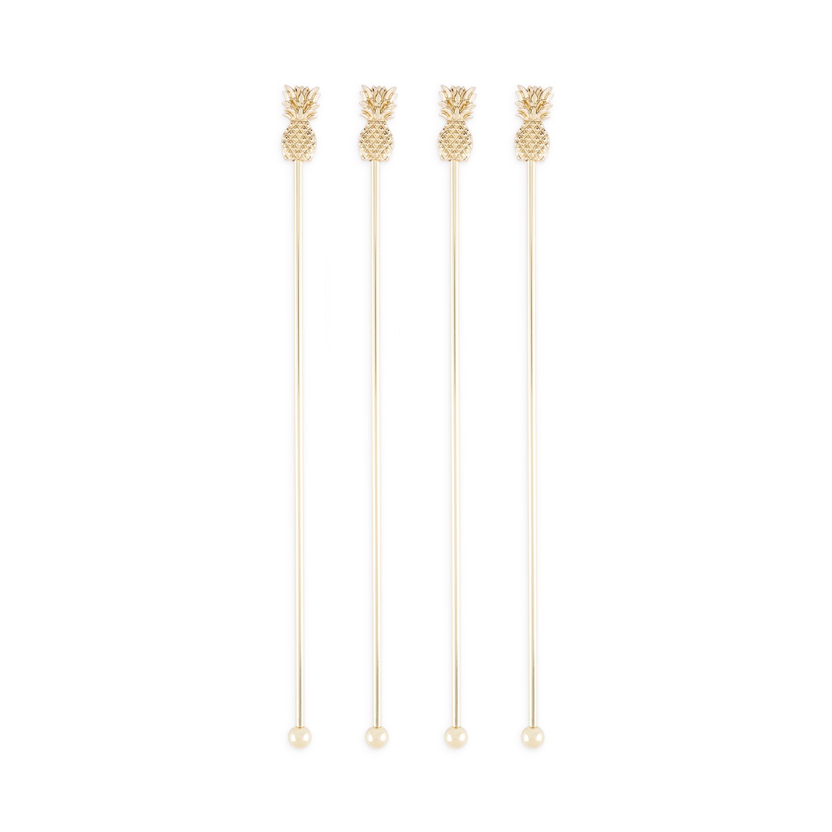 Aloha Pineapple Stir Sticks 4 pcs