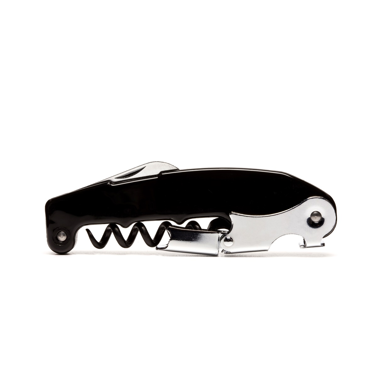 Retro Black Corkscrew