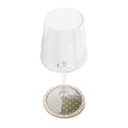 Coasters Cork Beige Dots