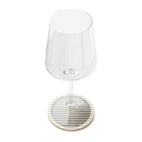 Coasters Cork Beige Stripes