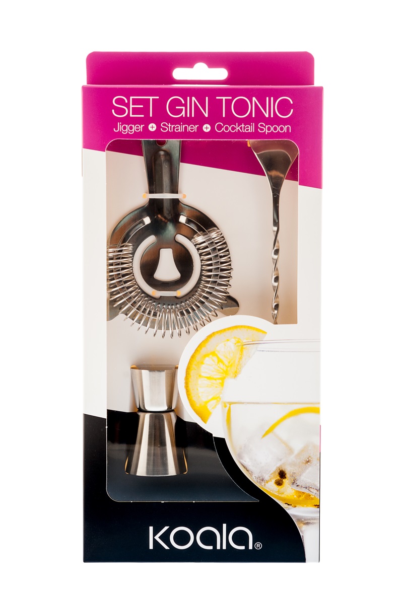Barset Gin & Tonic 3 delar