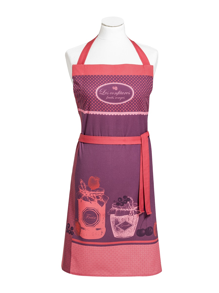 Apron Confitures fruit rouge 76x85 cm