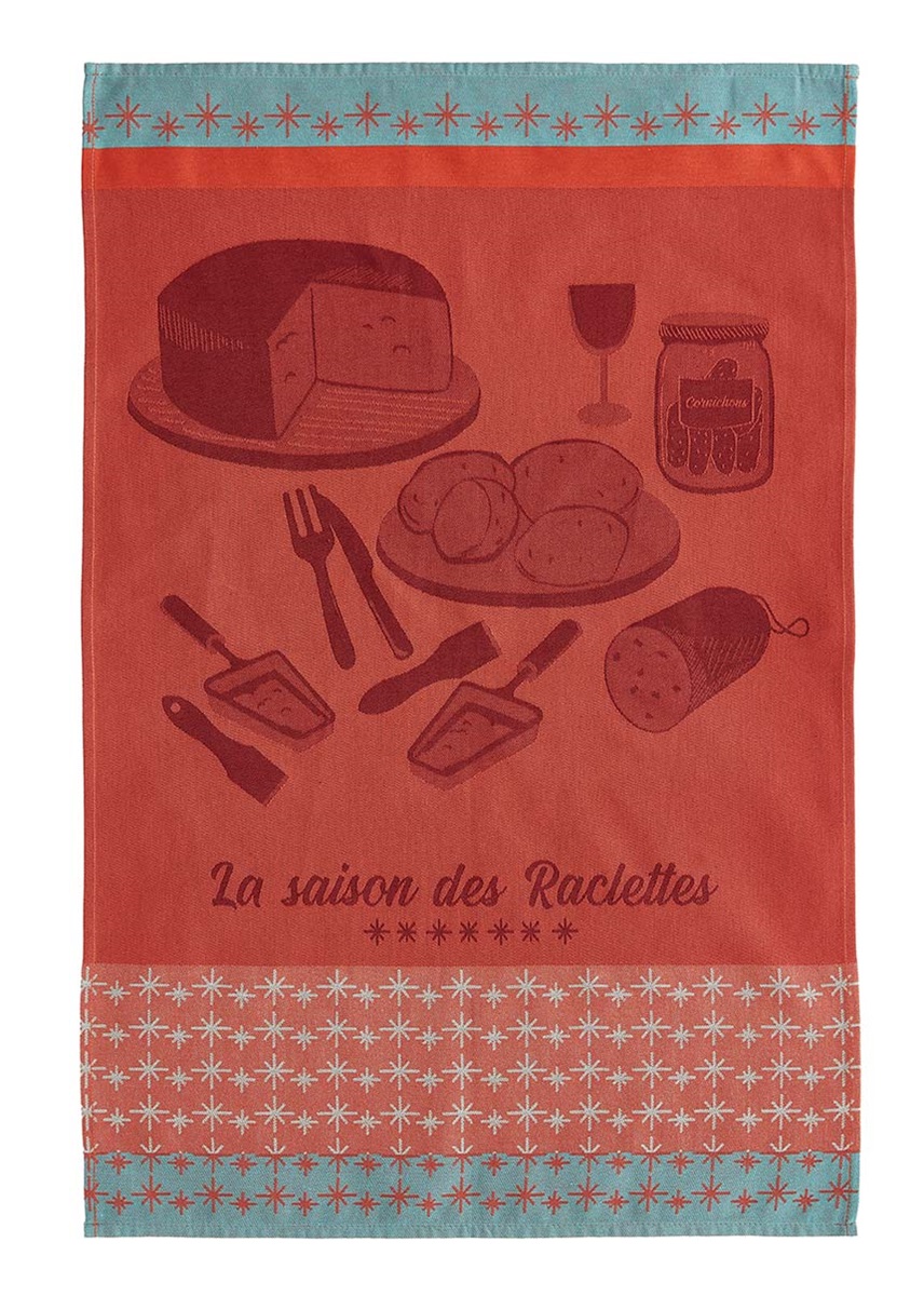 Kökshandduk La Saison de Raclettes 50x75