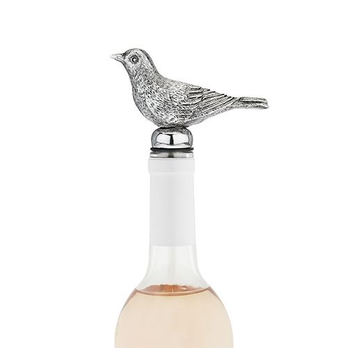 Bird bottle stopper