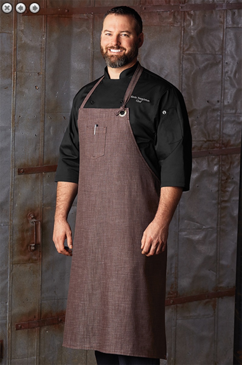 Corvallis Chef  BiB Brown-Sandstone