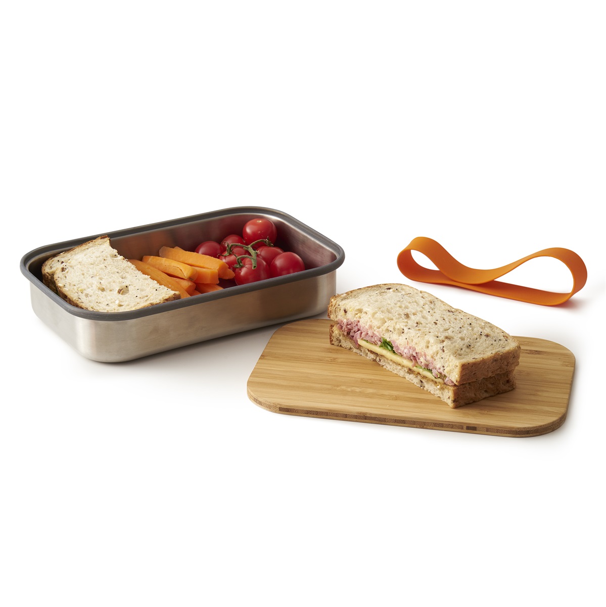 Steel Sandwich Box Orange