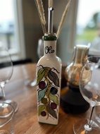 Olivoljeflaska keramik Olives 500 ml