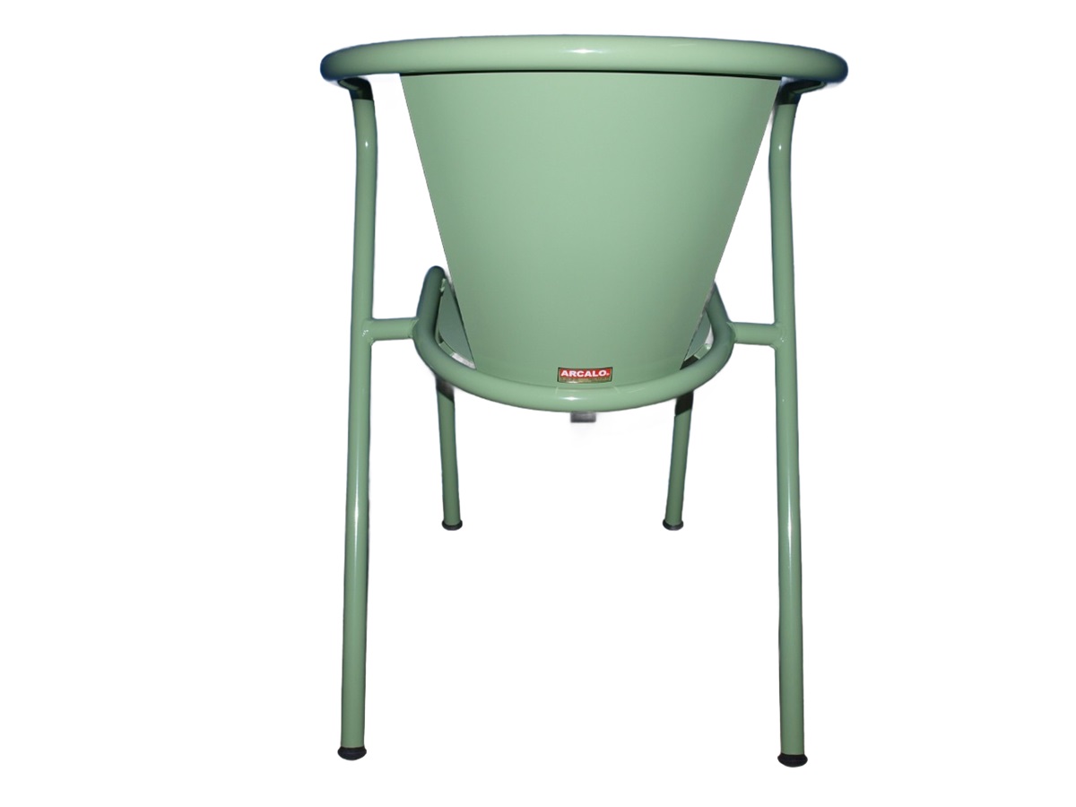 Original "Goncalo" Chair Metal Pale Green
