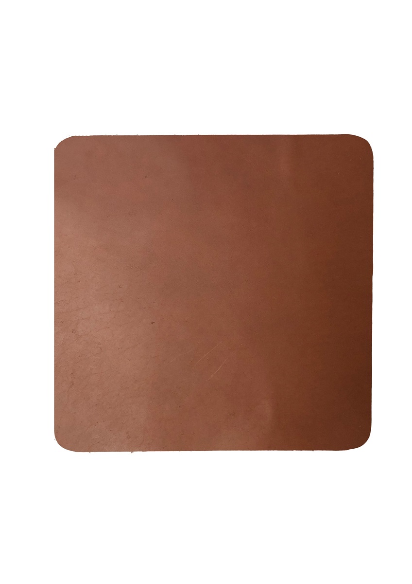 Coaster Mistral Cognac Square 10x10 cm 4-pack