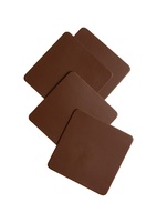Coaster Mistral Cognac Square 10x10 cm 4-pack