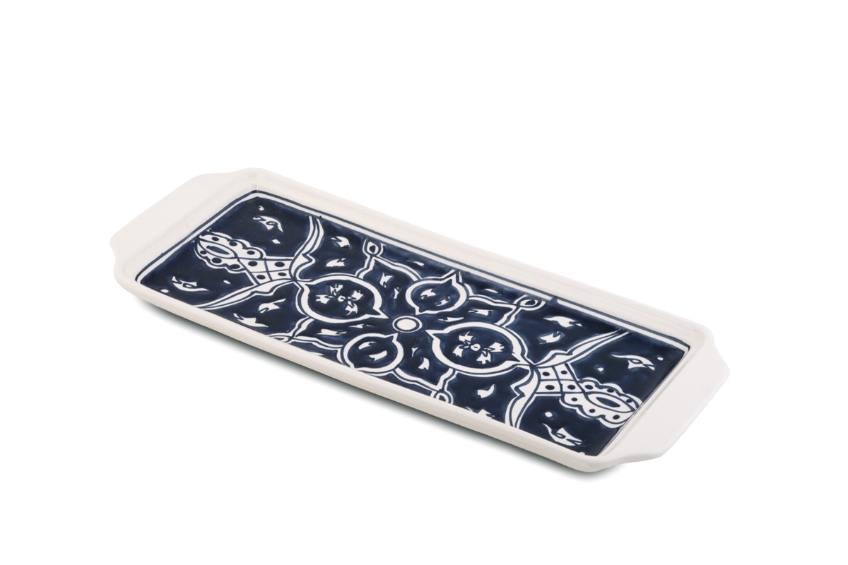 Cake-Dish 30 Blue Fond