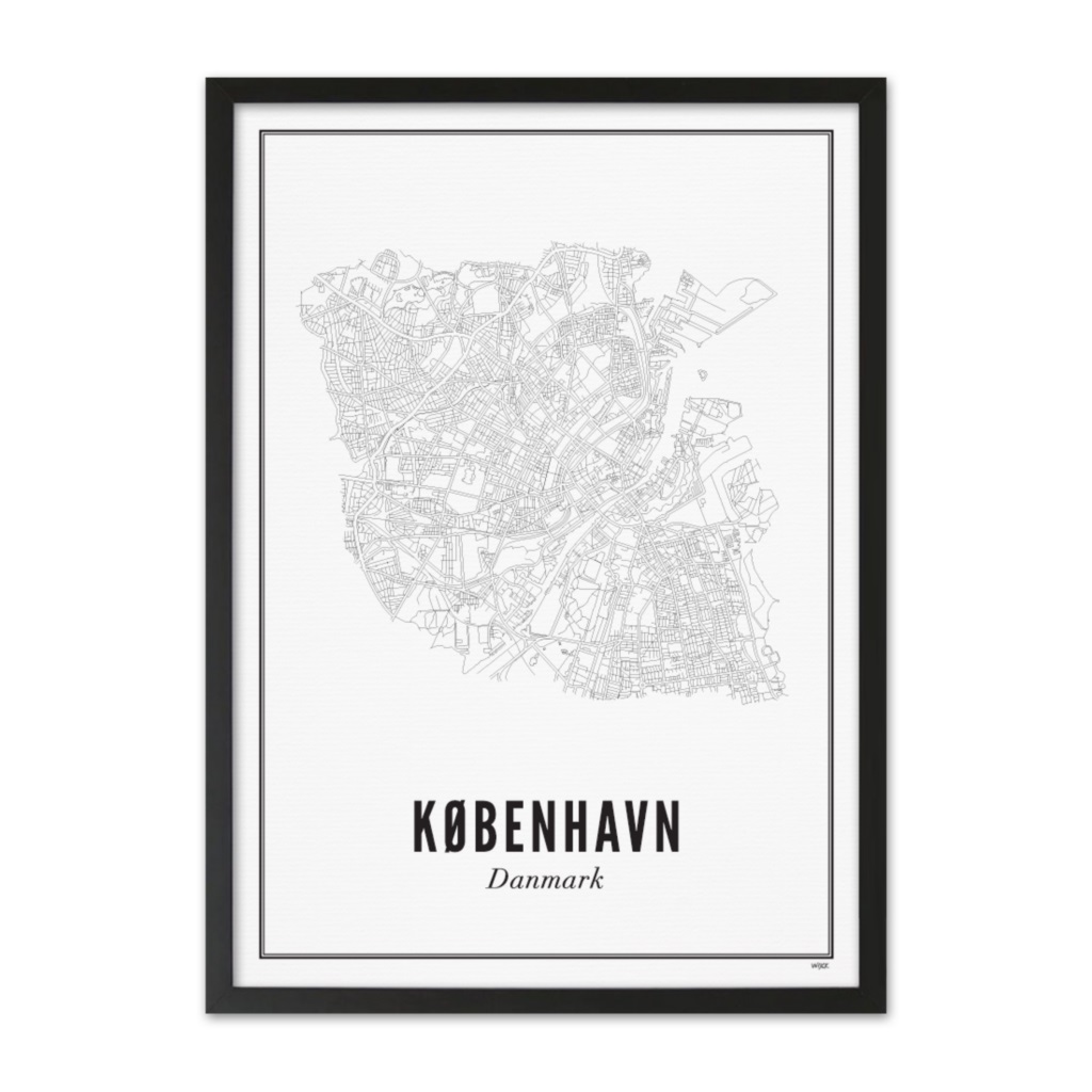 City - Copenhagen 50x70
