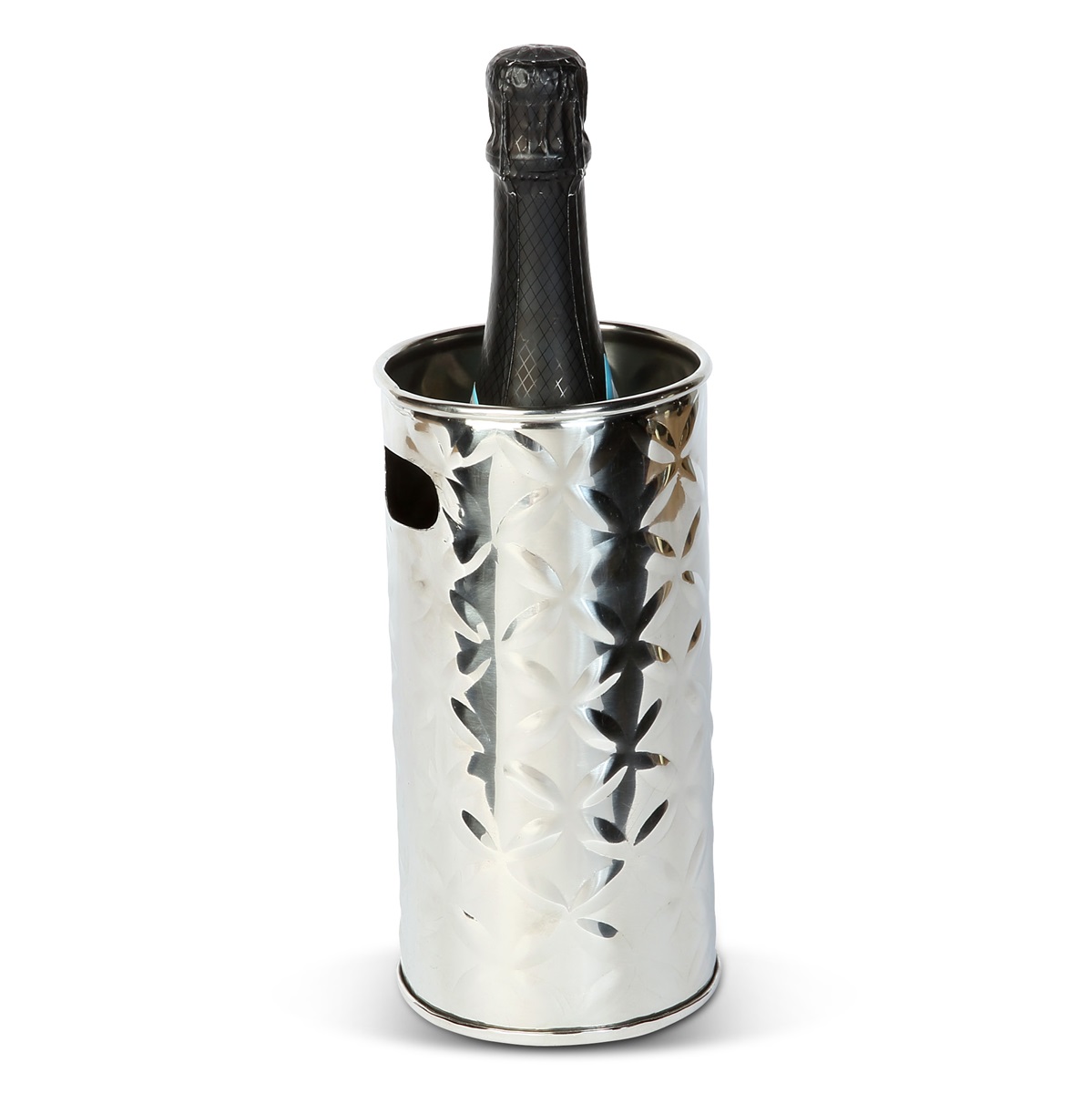 French Fleur hög flaskhållare för vin