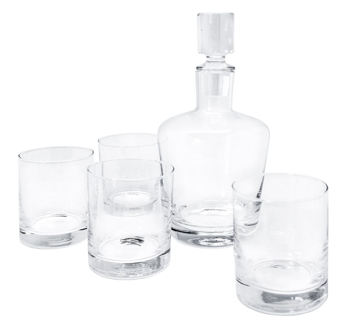 Whisky karaff inkl 4 tumbler