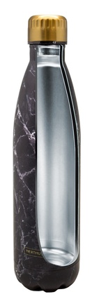 Botella marmol negro 750 ml de doble pared
