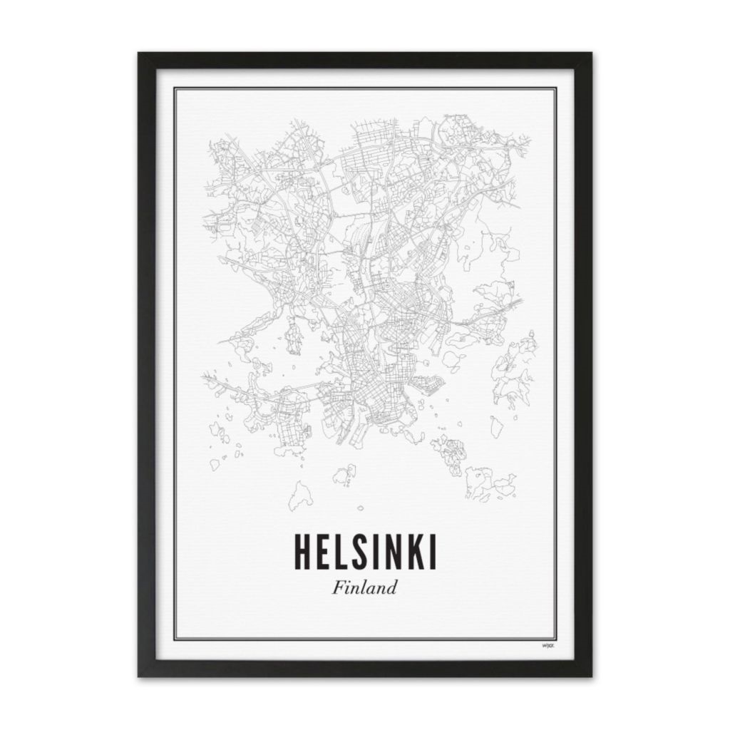 City - Helsinki 40x50