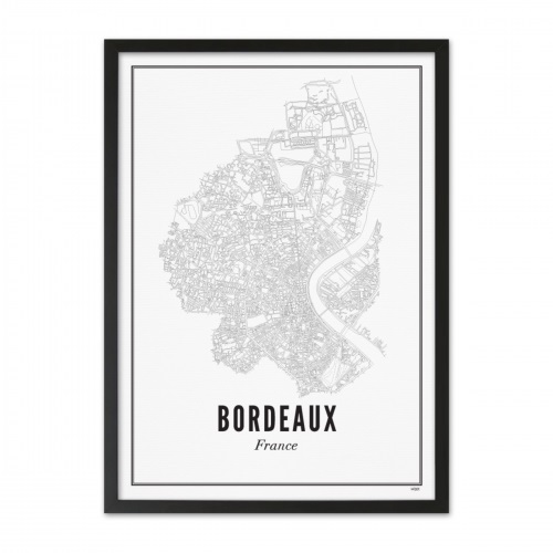 Wine Region - Bordeaux 40x50