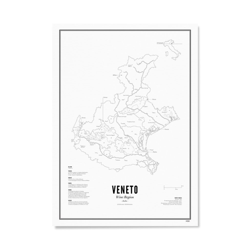 Wine Region - Veneto A3