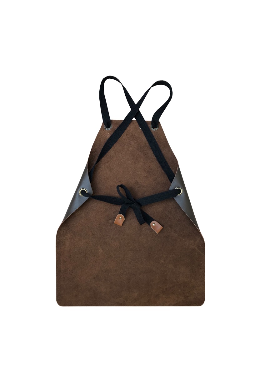 Kids Apron Brown
