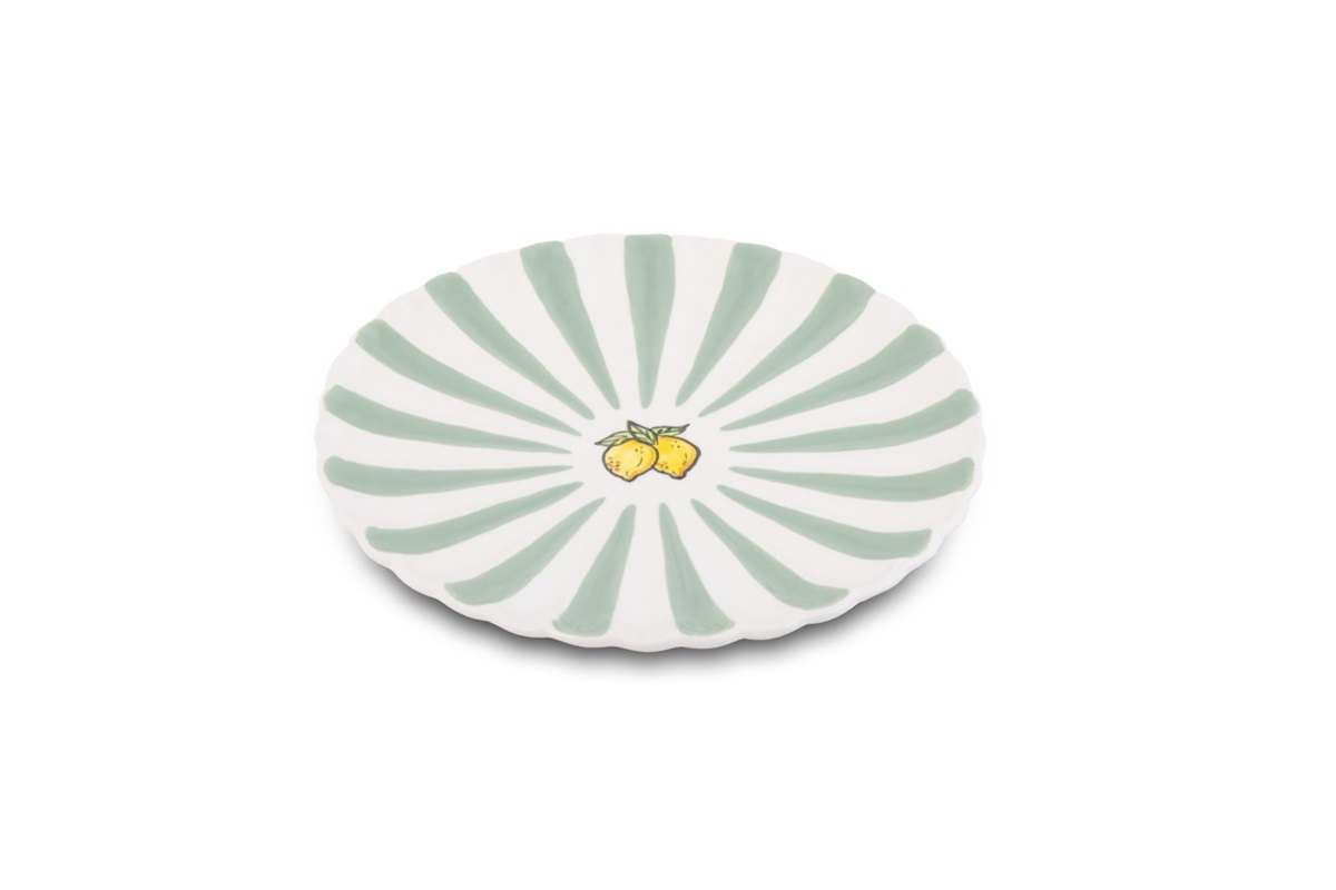 Plate Coquille ø 20 Lemons