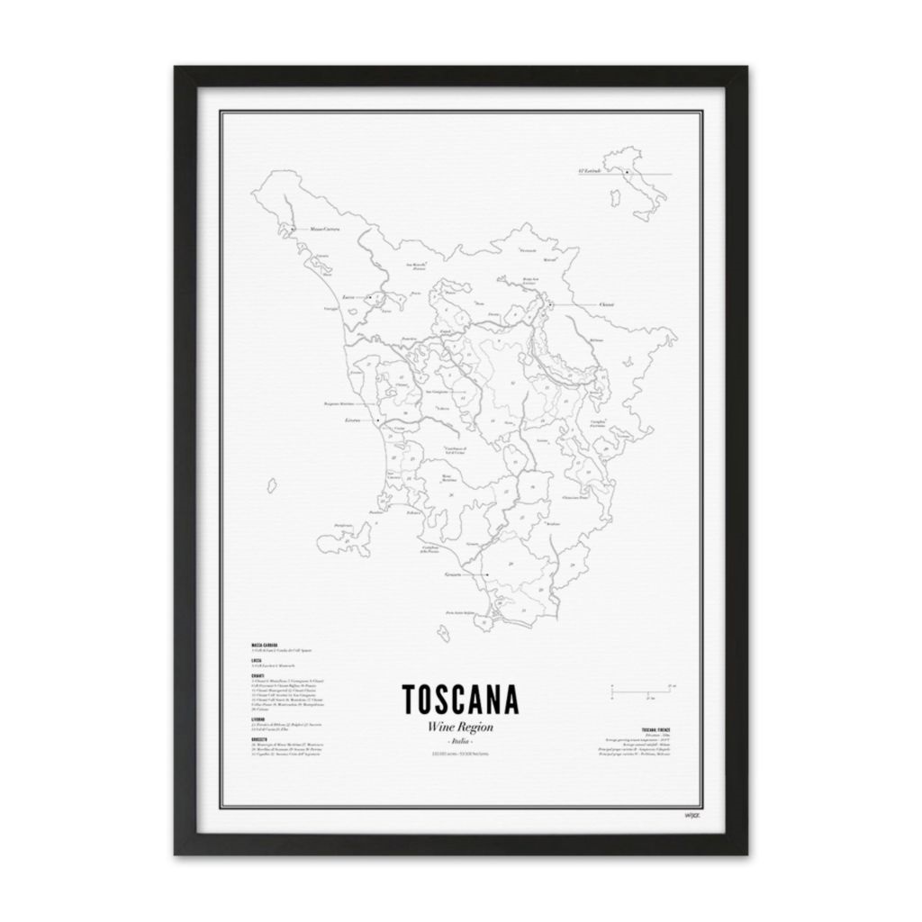 Wine Region - Tuscany 40x50