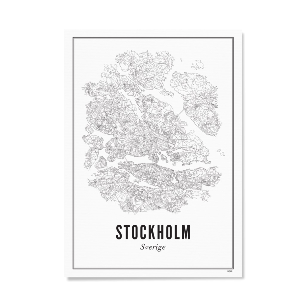 City - Stockholm A3