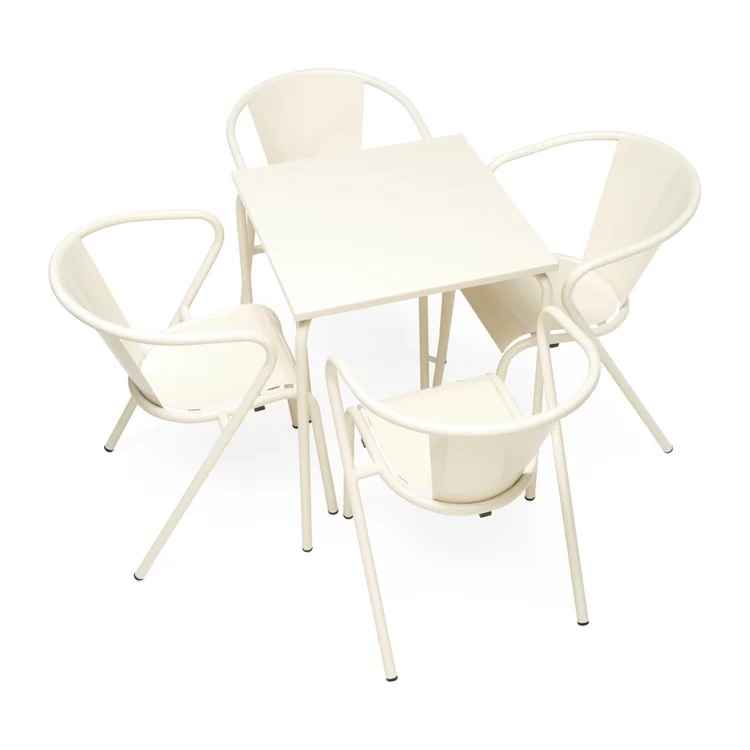 Bord Model 42 70x70 cm Oyster White