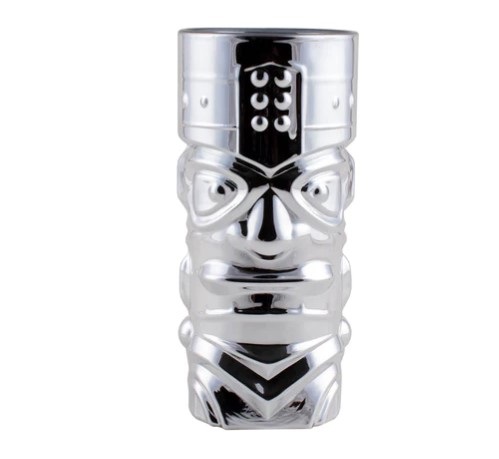Tiki Glass Highball Silver 450 ml