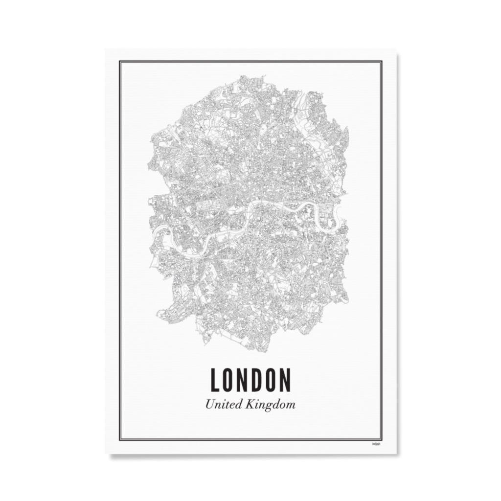 City - London 40x50