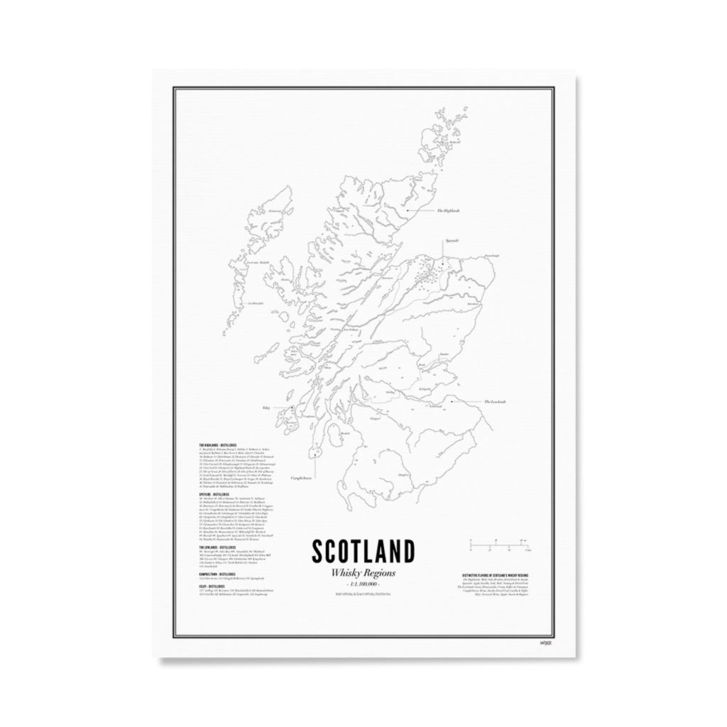 Whisky - Scotland 50x70