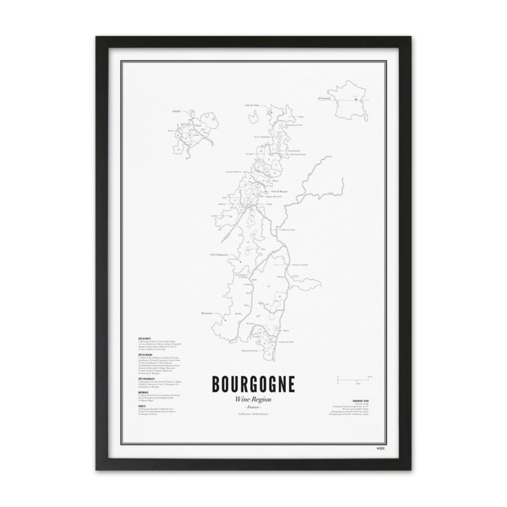 Wine Region - Bourgogne A3