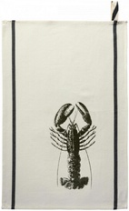 Kökshandduk Lobster Guld 50x70